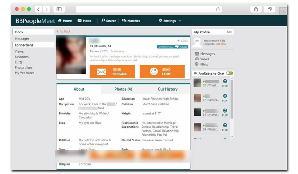 BBPeopleMeet Profile