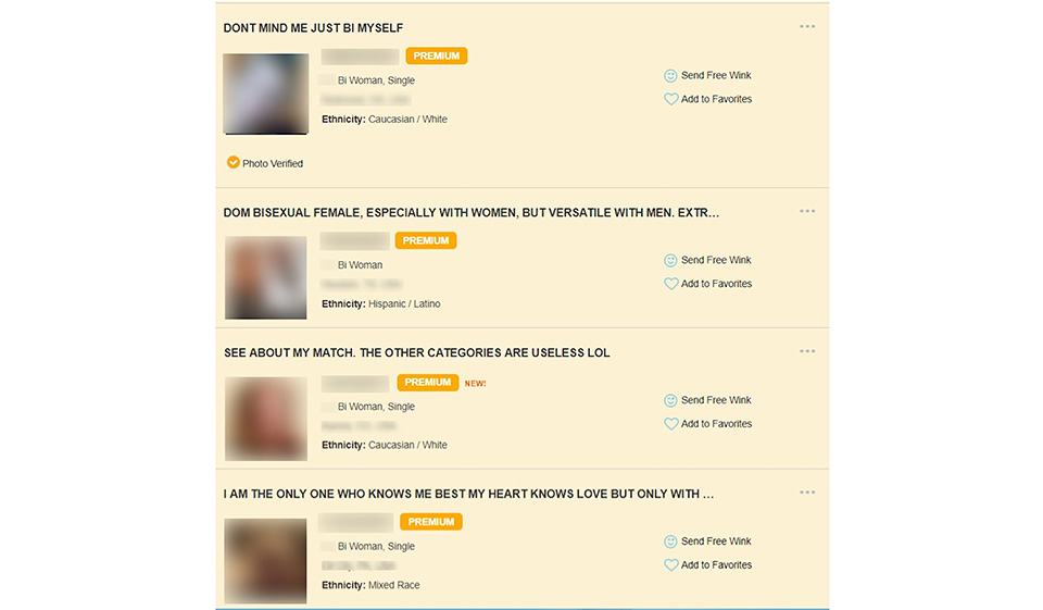 BiCupid Making Contact