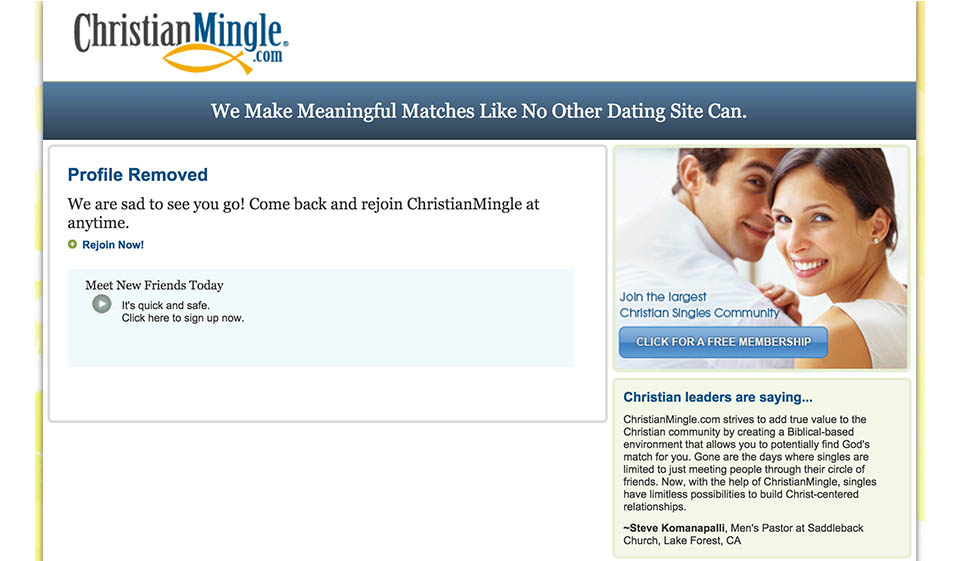 ChristianMingle-anmeldelse – Møt din perfekte livspartner
