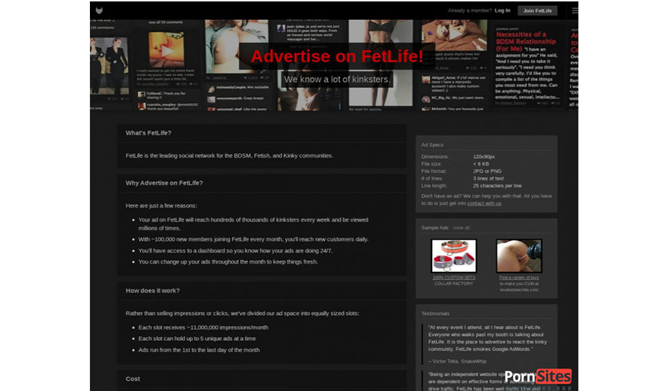Learn Peculiarities of Fetlife Social Networking Site from Expert’s Review