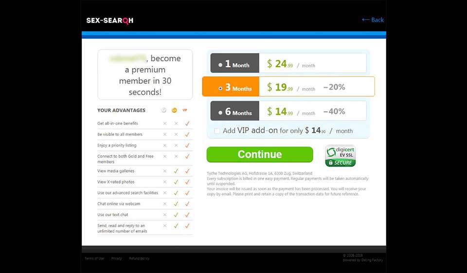 SexSearch Quality Review: A Dating Platform Full of Scammers?