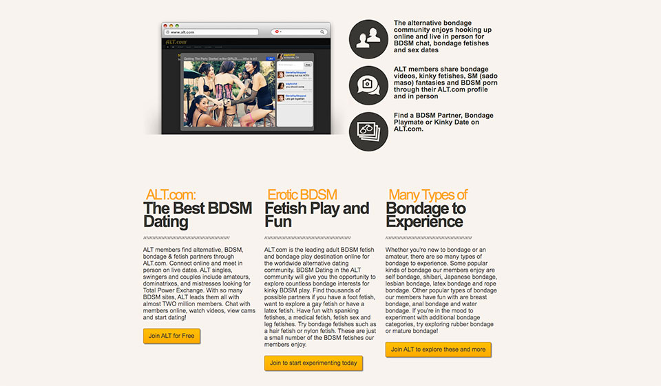 Alt.com Detailed Review – Is it a Reliable BDSM Dating and Fetish Sex Site?