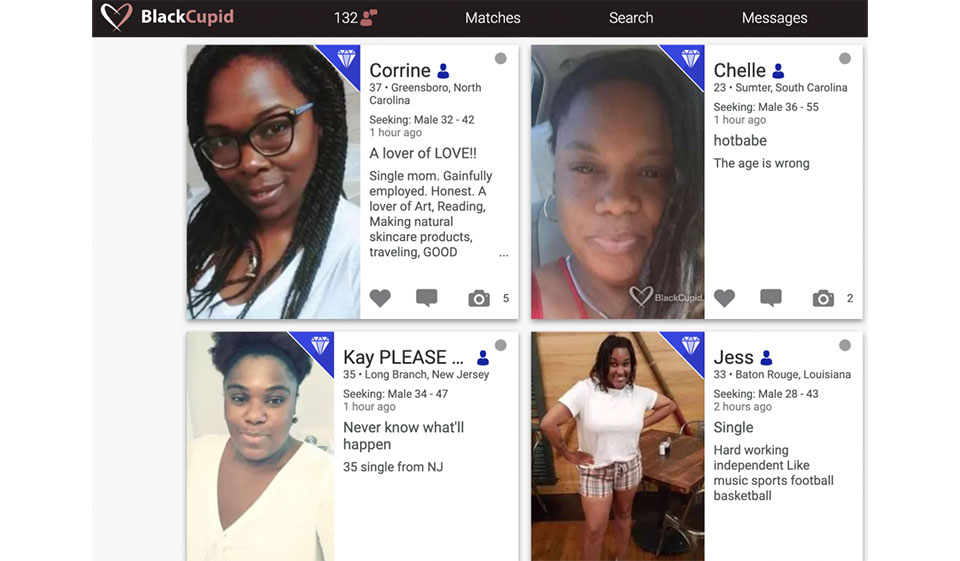 Grunnleggende og avanserte BlackCupid søkeverktøy