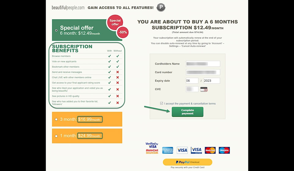 How to Create an Account on BeautifulPeople?