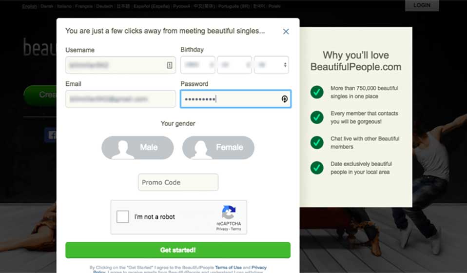 What Types of Membership Are Available on BeautifulPeople?