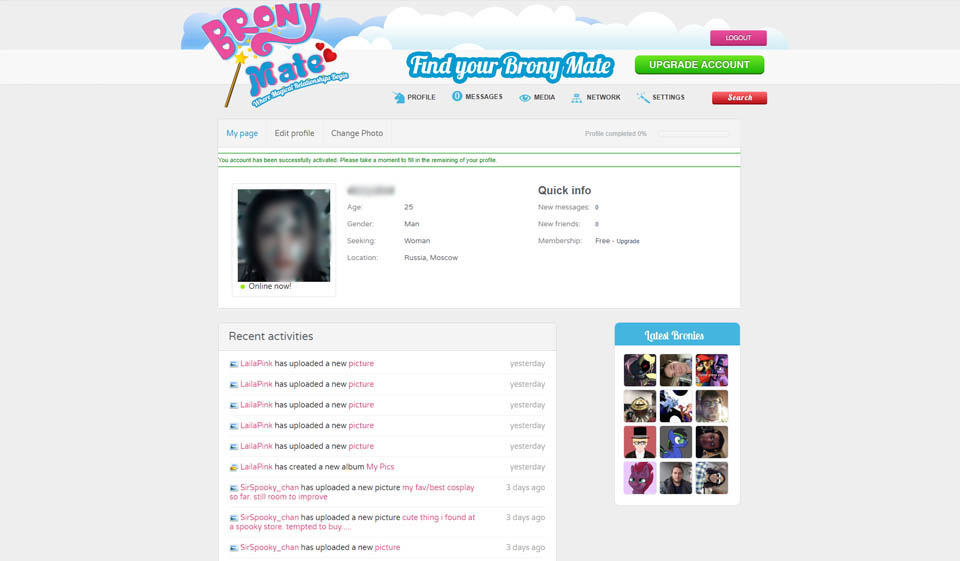 BronyMate: Acest site de întâlniri este un candidat legitim sau o înșelătorie aleatorie?
