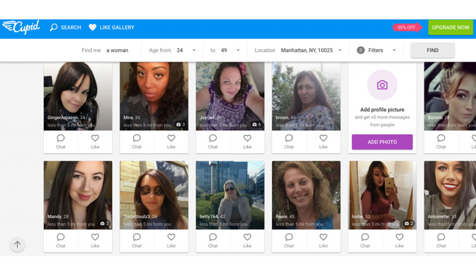 Er Cupid.com brukervennlig?