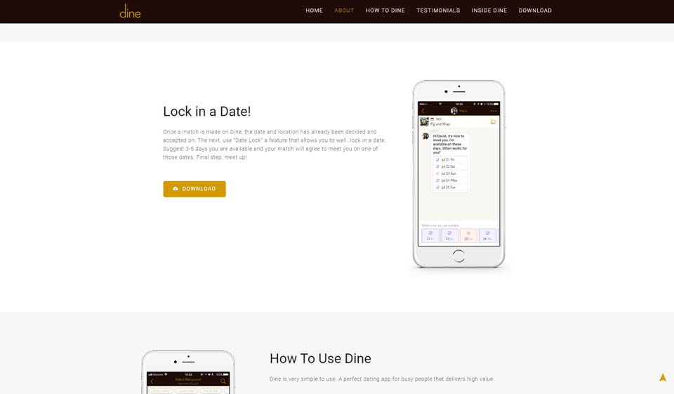 Anmeldelse av Dine Dating-appen – legitim eller svindel?