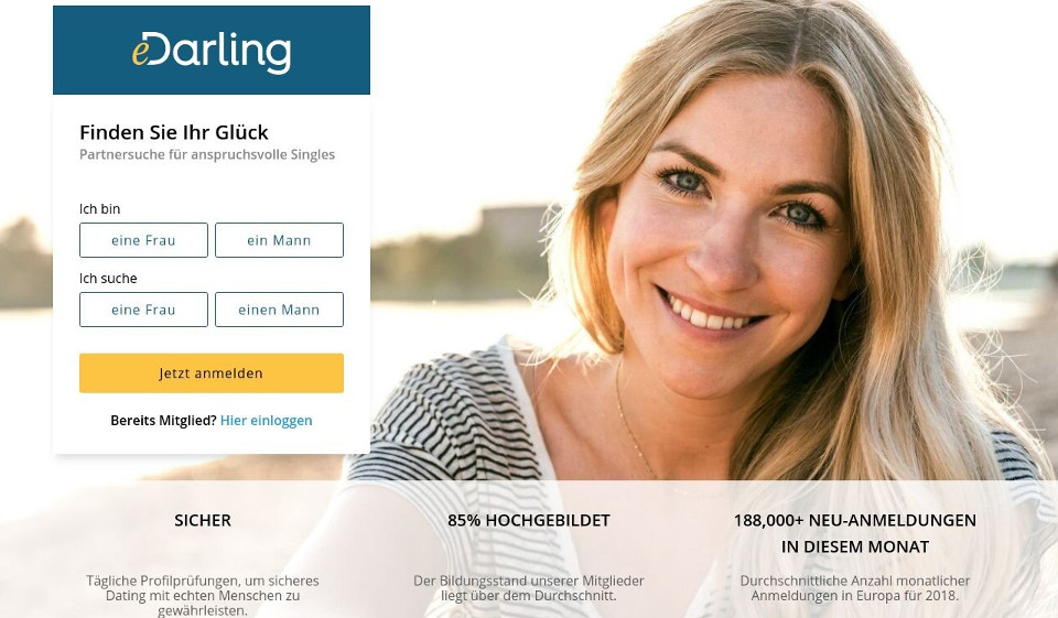 eDarling im Test 2025: Kosten, Users Erfahrungen