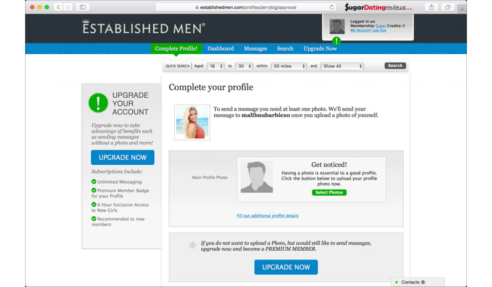 EstablishedMen-anmeldelse – Legit eller svindel?