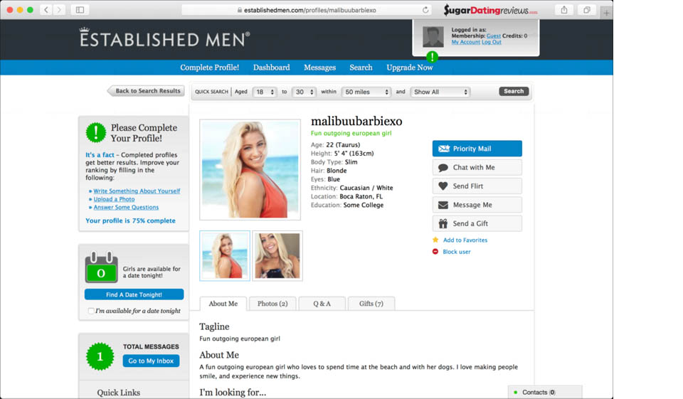 EstablishedMen-anmeldelse – Legit eller svindel?