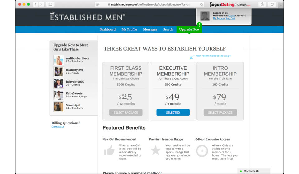 EstablishedMen-anmeldelse – Legit eller svindel?