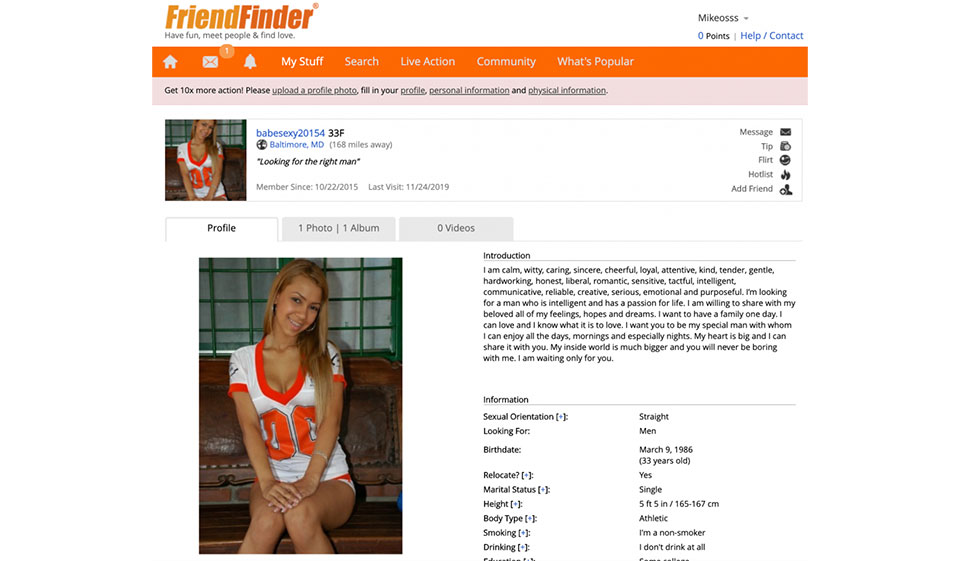 Recenzja FriendFinder — legalna czy oszustwo