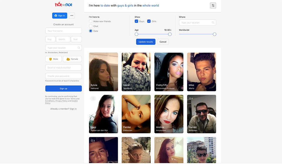 What Can Hot or Not Offer?