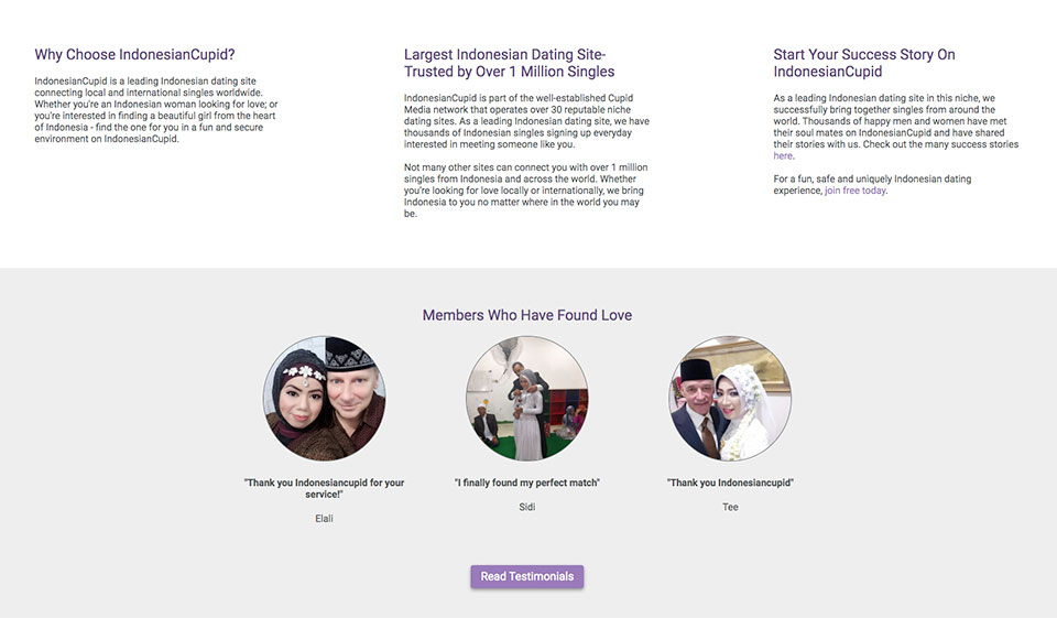 IndonesianCupid Review 2020: Er det verdt å prøve?