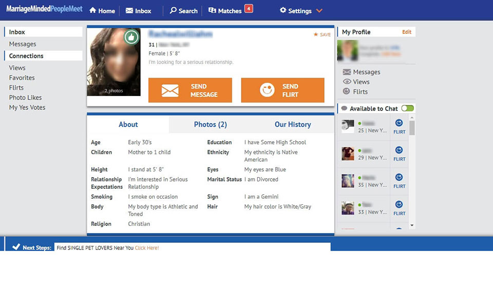 MarriageMindedPeopleMeet: En gjennomgang av den nye og revolusjonerende datingplattformen