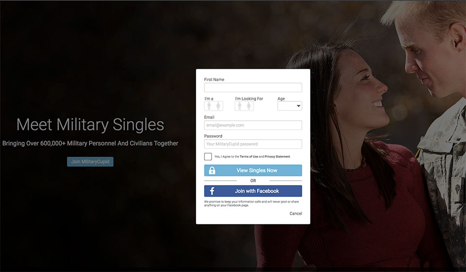 Opcje wyszukiwania Kupidyna w wojsku