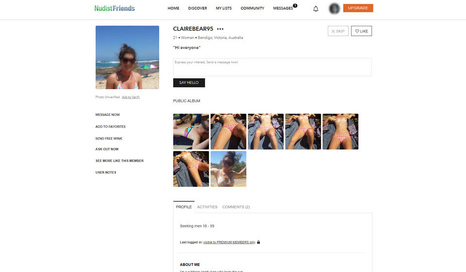 NudistFriends Review – Is the Platform Reliable?
