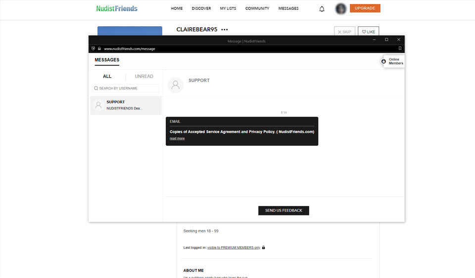NudistFriends Review – Is the Platform Reliable?