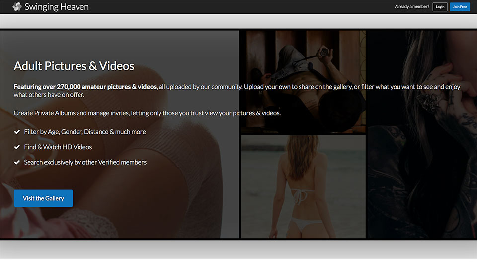 Swinging Heaven: Hva tilbyr denne nettsiden til nettdatere?