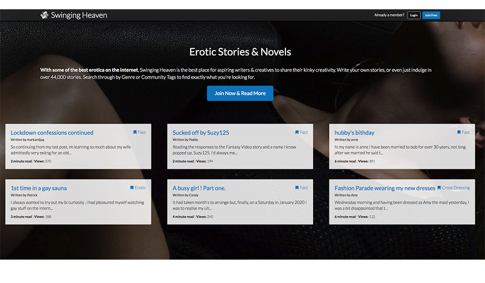 Swinging Heaven: Hva tilbyr denne nettsiden til nettdatere?