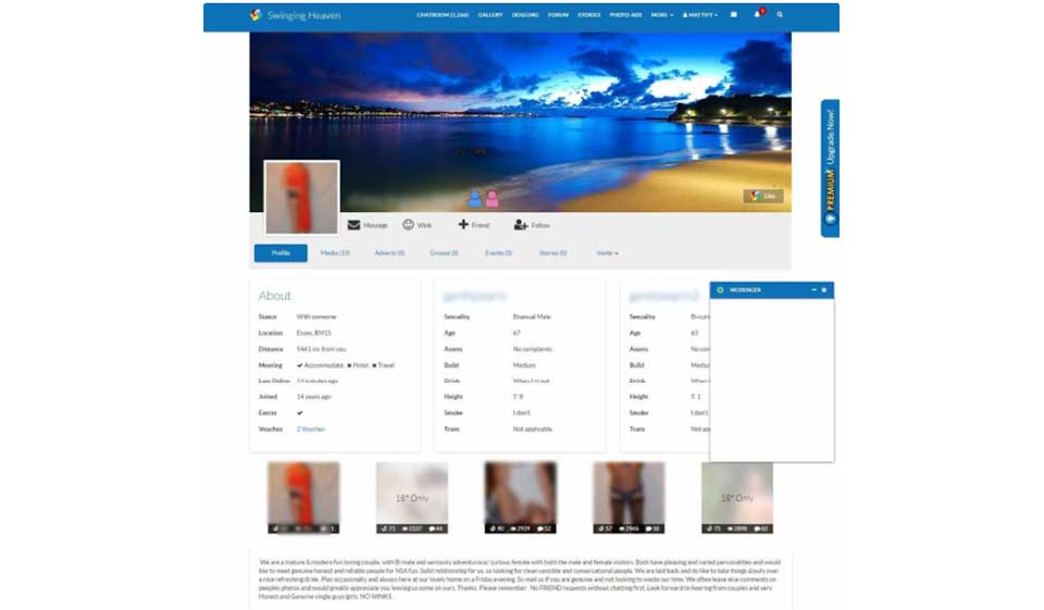 Swinging Heaven: Hva tilbyr denne nettsiden til nettdatere?