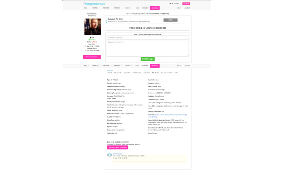 TransgenderDate: Citiți recenzia noastră detaliată pentru a vă asigura că site-ul web merită atenție