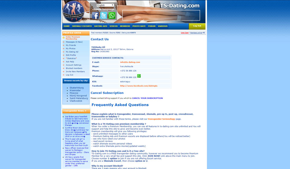 TS-Dating anmeldelse – Er dette et verdig nettsted?