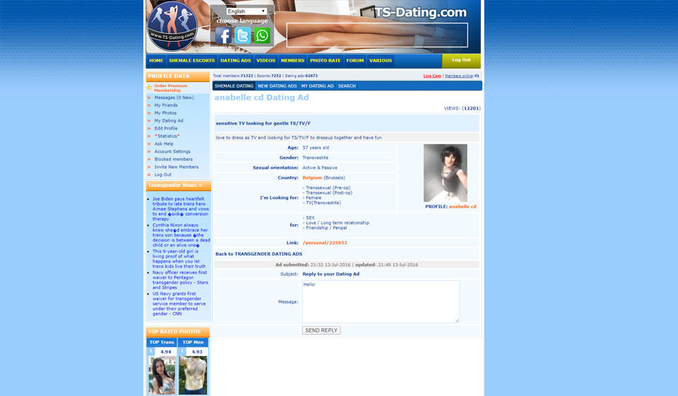 TS-Dating anmeldelse – Er dette et verdig nettsted?