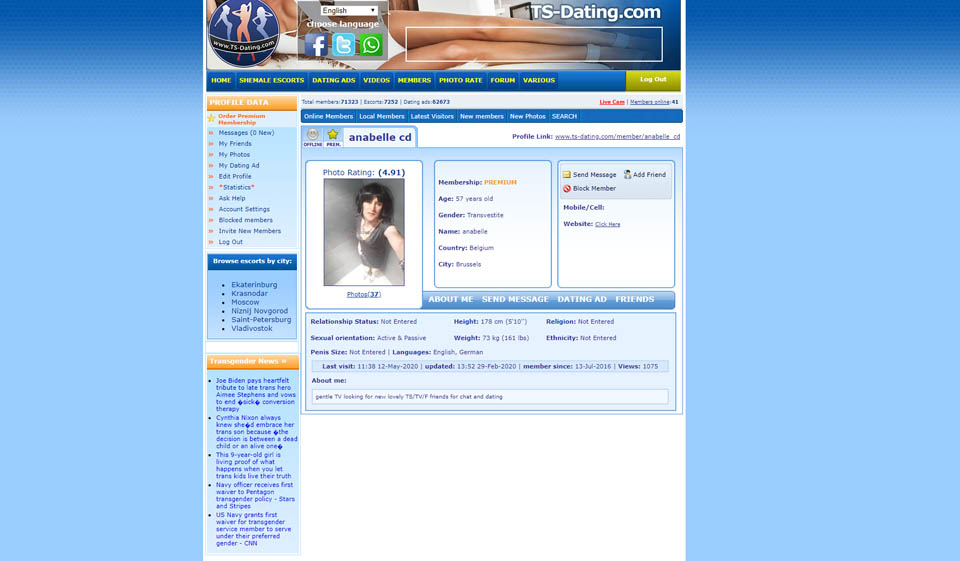 TS-Dating anmeldelse – Er dette et verdig nettsted?