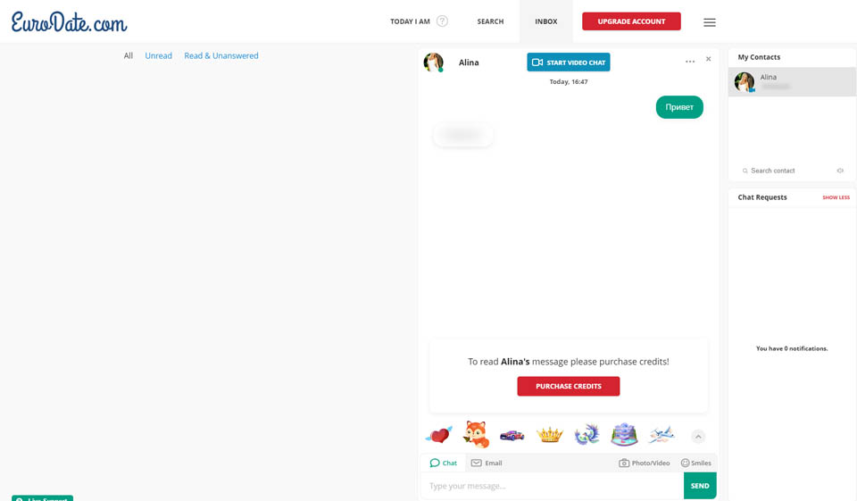 Procesul de înscriere la Eurodate și crearea unui profil