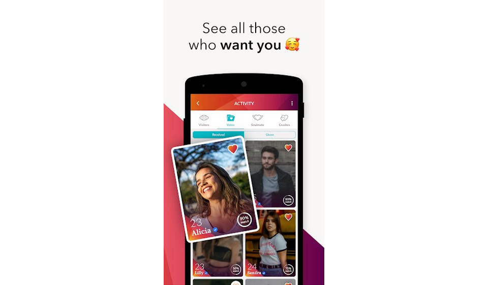 Opcje subskrypcji dla tej aplikacji randkowej