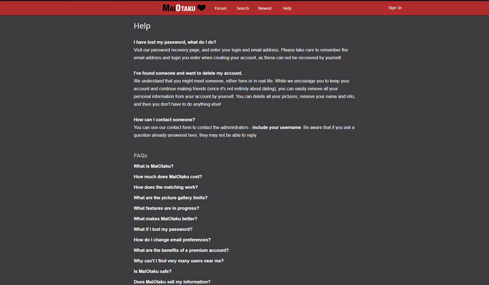 Anulowanie subskrypcji Maiotaku