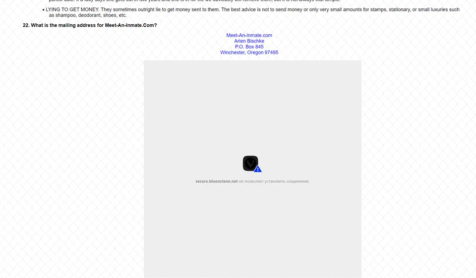Hva med nettsidens sikkerhet og sikkerhet?