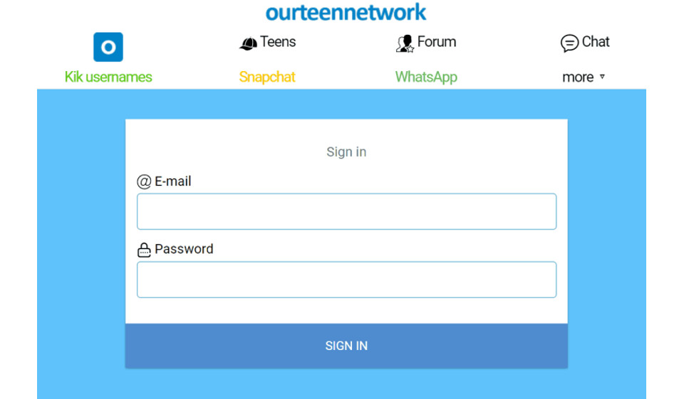 Jak funguje OurTeenNetwork?