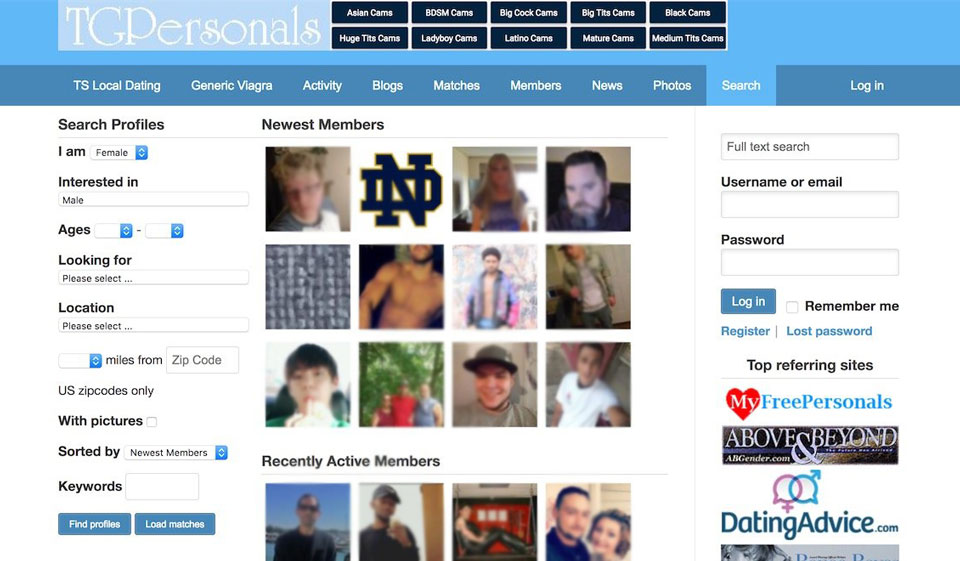 Registrering og oppretting av brukerprofil hos TGPersonals