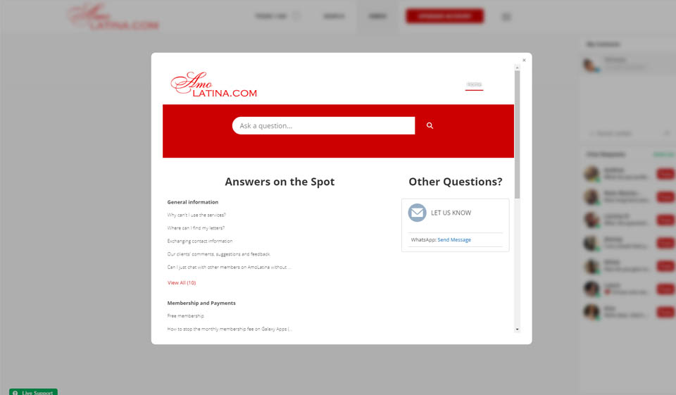 AmoLatina How Is The User-Friendliness Registration Process