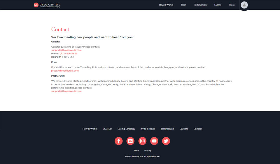 Three Day Rule Safety&Security