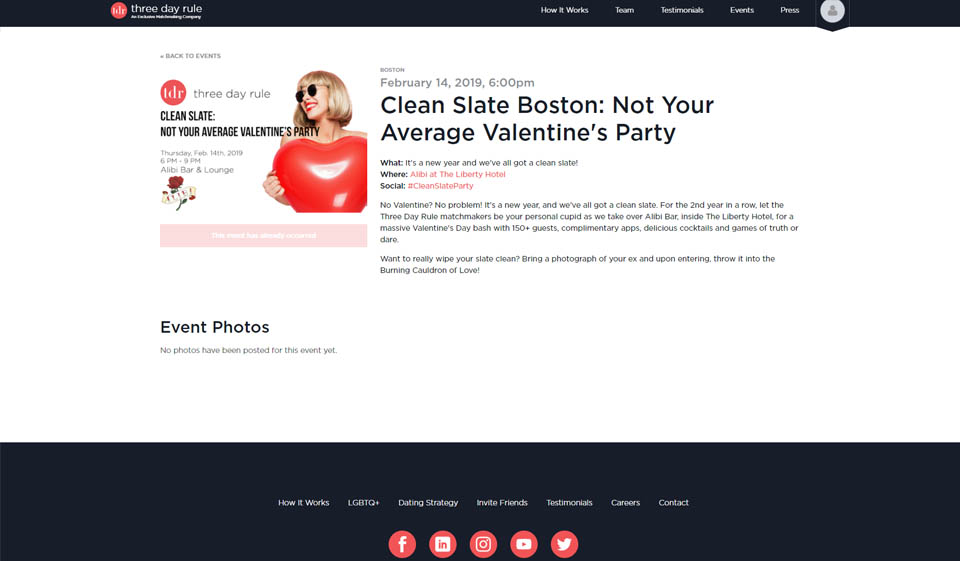 Three Day Rule Options