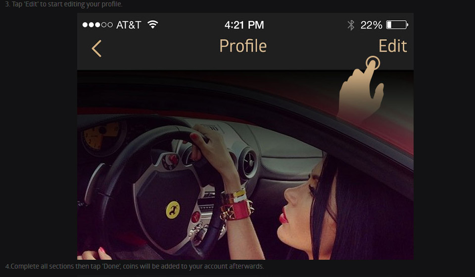 Registreringsprosess og brukerprofil