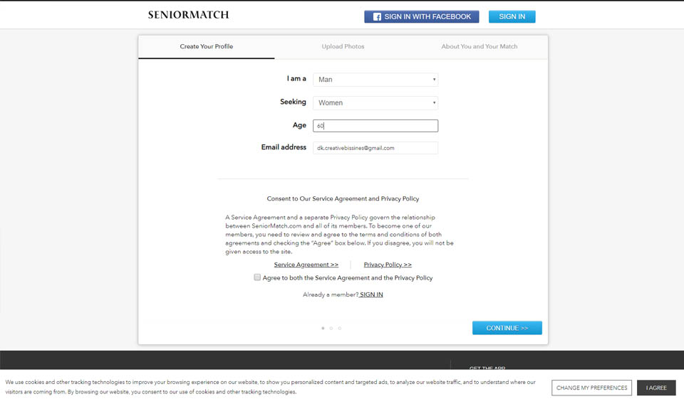 Cum să vă înscrieți și să vă creați profilul