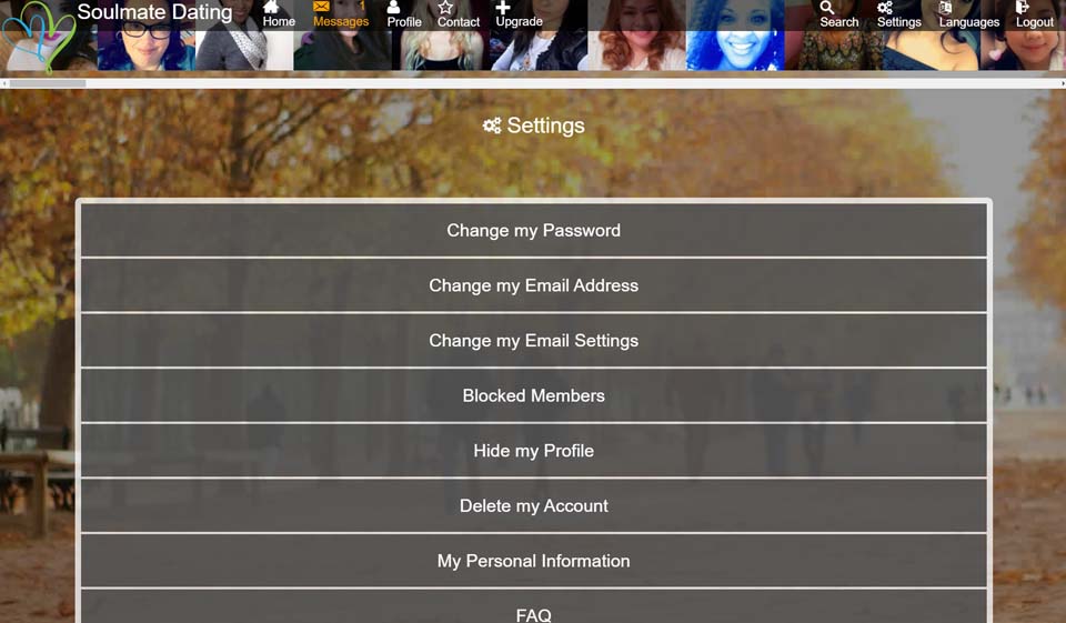 Soulmates design og brukervennlighet