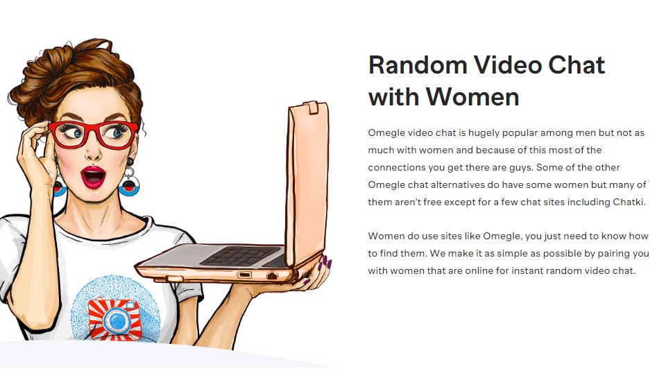 Chatte- og matchingsprosessen på Chatki