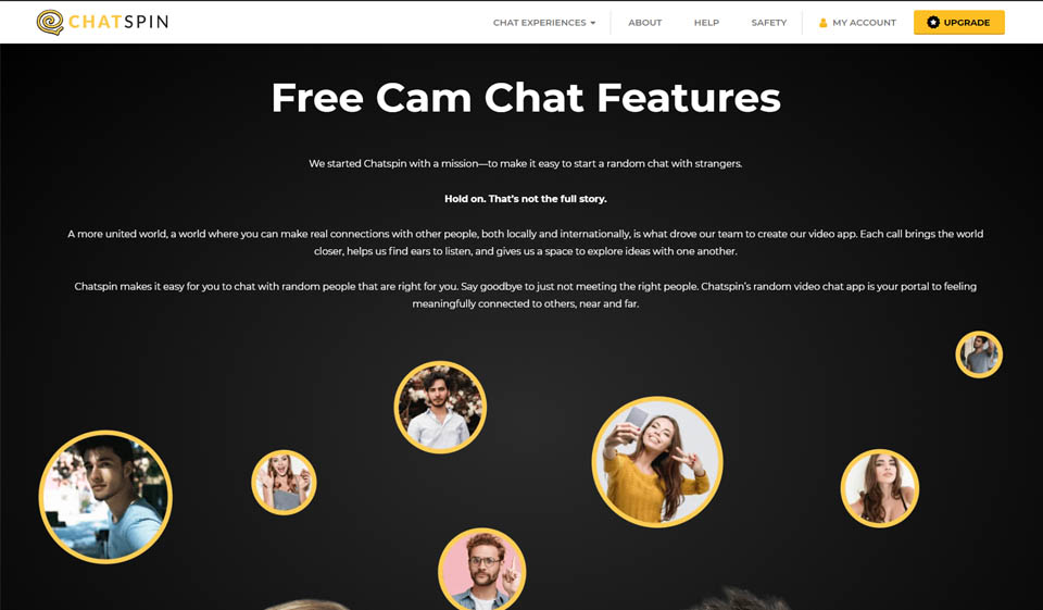 Chatspin Kullanıcı Dostu