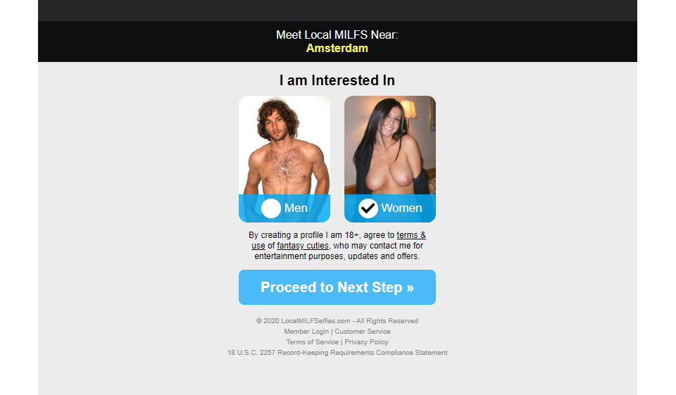 Lokale Milf Selfies Innlogging og profiloppretting