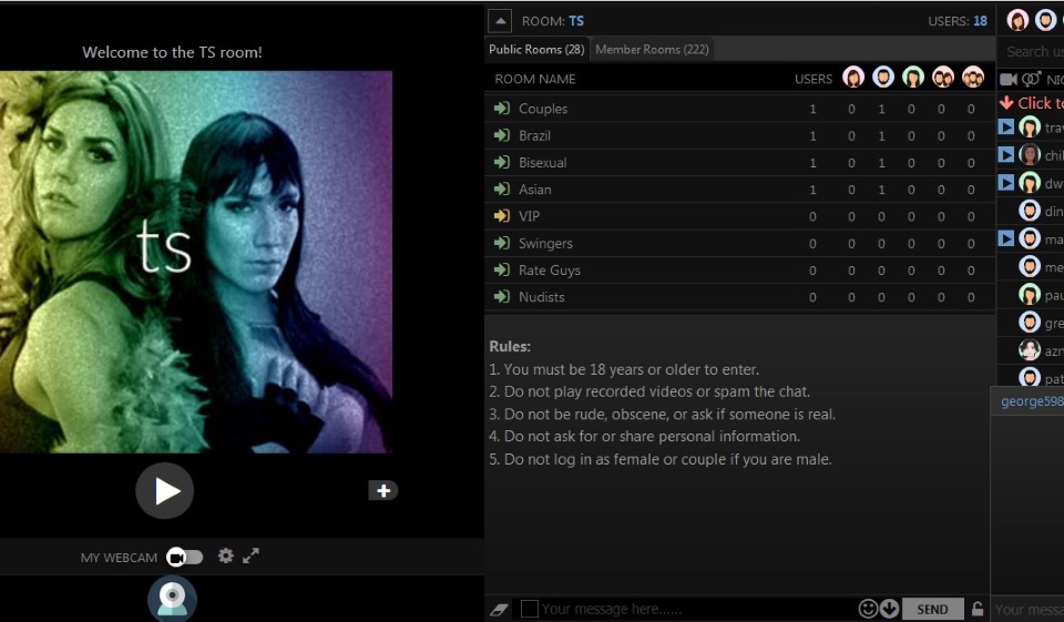 O bezpečnosti a zabezpečení OMGChat