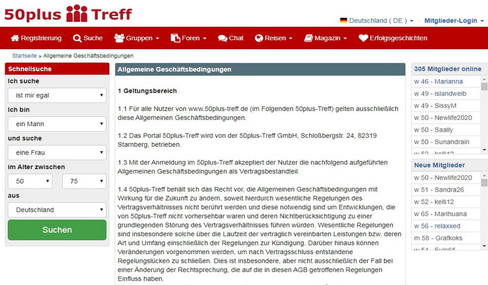 50Plus Treff im Test