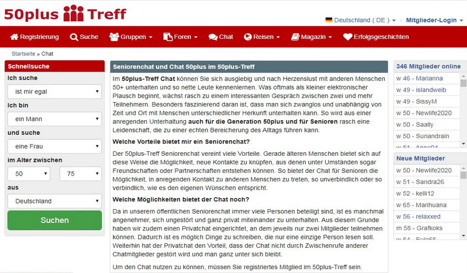 50Plus Treff im Test