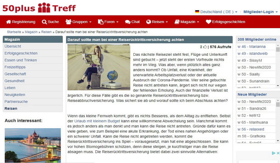 50Plus Treff im Test