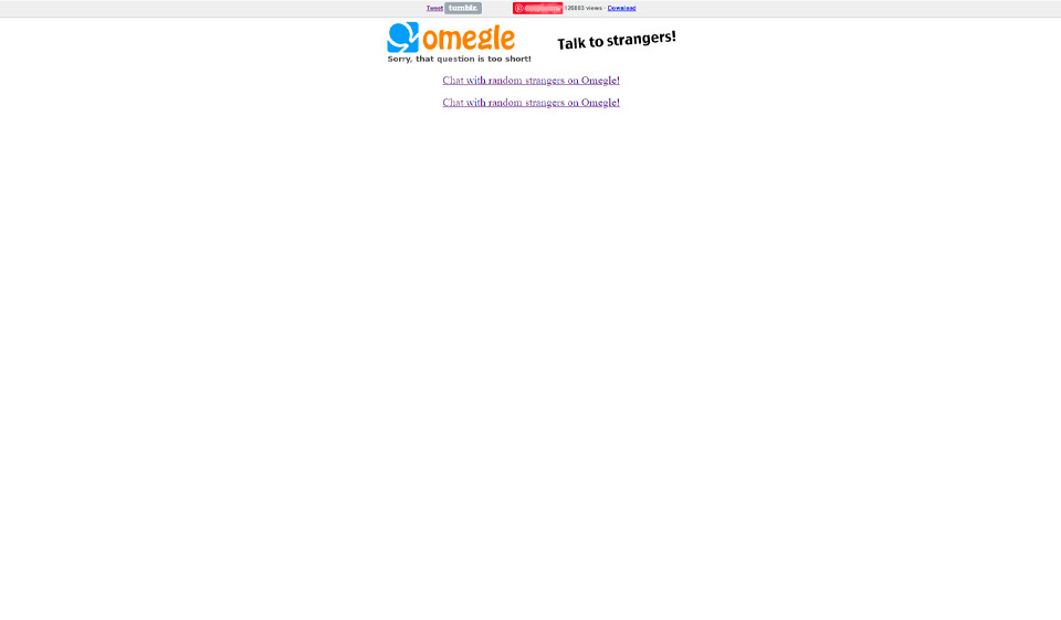 Omegle im Test
